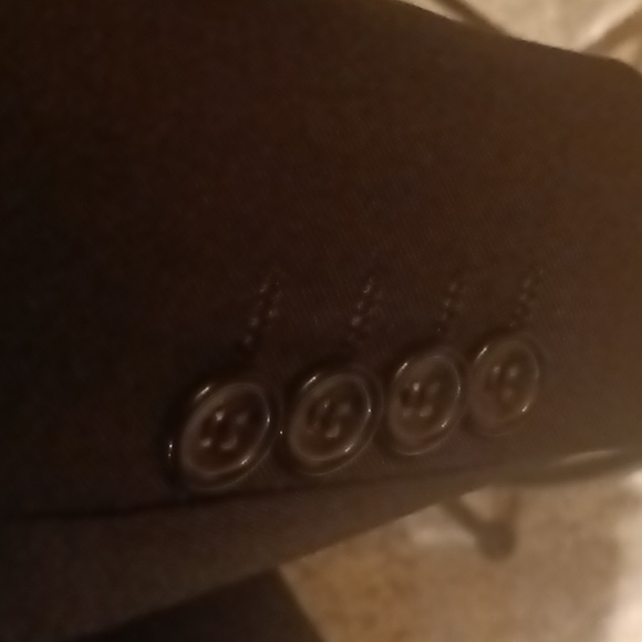 NWT COOFANDY black sports jacket/ blazer w hanky and flap pockets Size Medium - Picture 12 of 13